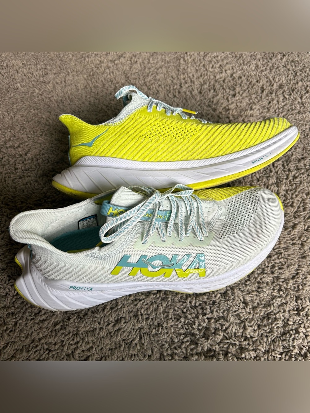 Hoka One One Carbon X 3 Billowing Sail Shoes Mens 10.5 D Running Pro Fly Sneaker